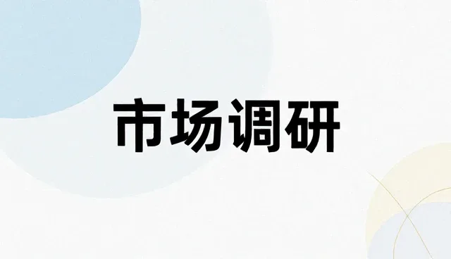 市场调研中的分析重点与实际应用问题